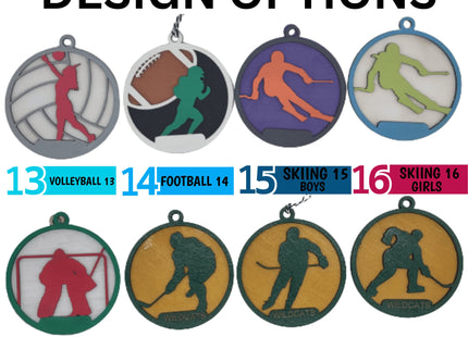 Personalized Team Ornament | Sports Gift | Custom Christmas 0rnament | Holiday Sports Gift | Sports Team Ornament | Sports Team Keepsake