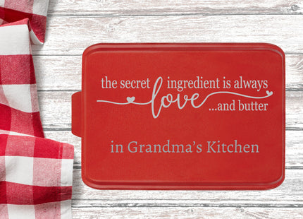 Personalized Aluminum Cake Pan or Pie Tin: Engraved Baking Gift with Lid