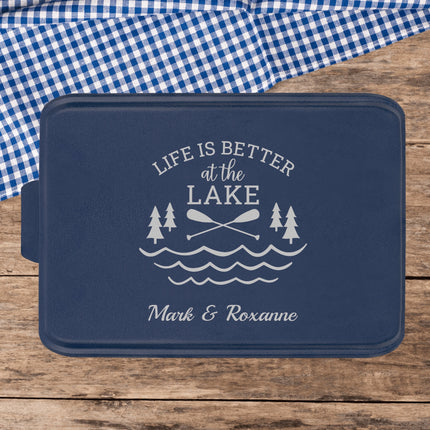 Custom Aluminum Cake Pan | Personalized Pie Tin | Baking Gift | Engraved Pan with Lid | Gift for Her | Gift for Mom | Housewarming Gift