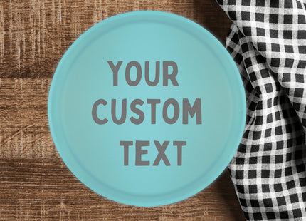 Personalized Aluminum Cake Pan or Pie Tin: Engraved Baking Gift with Lid