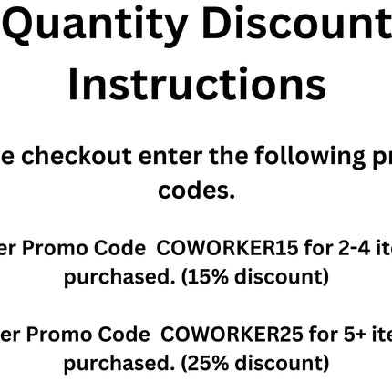 Funny Coworker Christmas Ornament: Hand-Painted Lights, Engraved Message