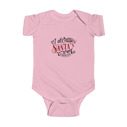 Christmas Baby Bodysuit: I Ate Santa's Cookies Outfit