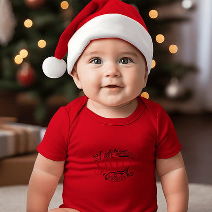 Christmas Baby Bodysuit: I Ate Santa's Cookies Outfit