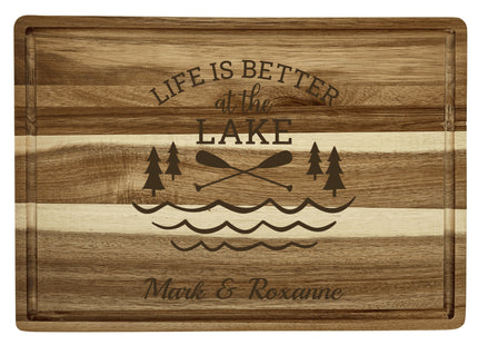 Personalized Cutting Board | Life is Better at the Lake Charcuterie Board