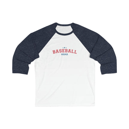 Baseball Mama Raglan Tee: Sporty 3/4 Sleeve Shirt