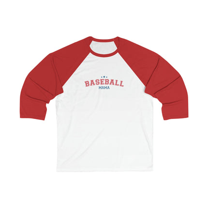 Baseball Mama Raglan Tee: Sporty 3/4 Sleeve Shirt