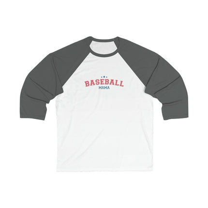 Baseball Mama Raglan Tee: Sporty 3/4 Sleeve Shirt