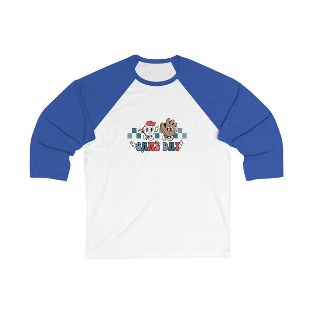 Baseball 3/4 Sleeve Tee: Game Day Softball Mom Shirt