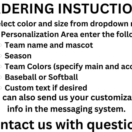 Custom Baseball Softball Team Shirt: Personalized Tournament Gift