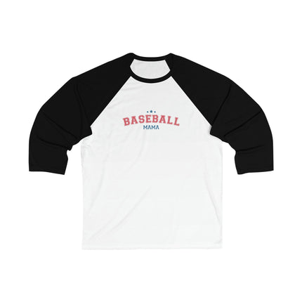 Baseball Mama Raglan Tee: Sporty 3/4 Sleeve Shirt