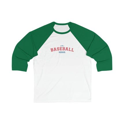 Baseball Mama Raglan Tee: Sporty 3/4 Sleeve Shirt