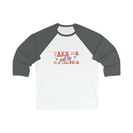 Take Me Out to the Ballpark Baseball Tee - Softball Mom Shirt