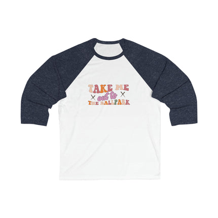 Take Me Out to the Ballpark Baseball Tee - Softball Mom Shirt
