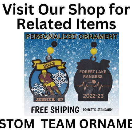 Custom Hockey Coach Tumbler: Personalized 20oz Leatherette Insulated Gift