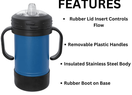 Personalized Toddler Sippy Cup: Engraved Insulated Baby Tumbler