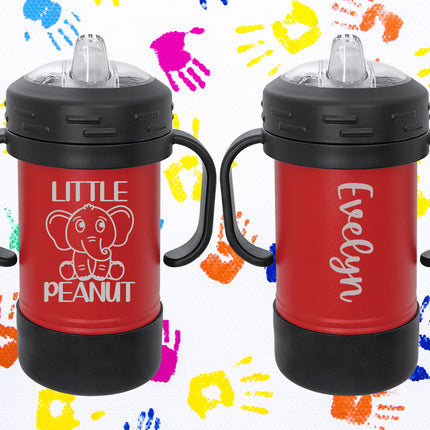 Personalized Toddler Sippy Cup: Engraved Insulated Baby Tumbler