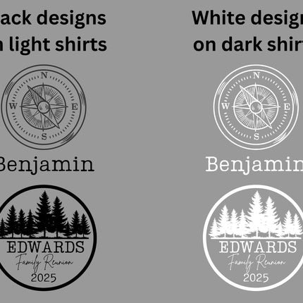 Custom Family Reunion T-Shirt: Personalized Group Matching Shirts