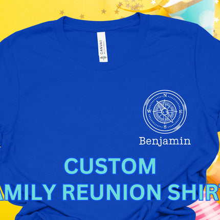 Custom Family Reunion T-Shirt: Personalized Group Matching Shirts