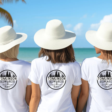 Custom Family Reunion T-Shirt: Personalized Group Matching Shirts