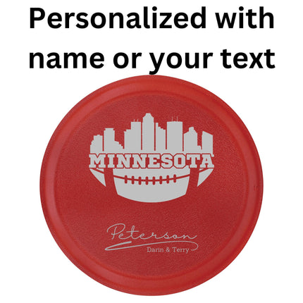 Personalized Minnesota Football Cake Pan: Engraved Aluminum Baking Gift