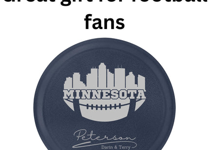 Personalized Minnesota Football Cake Pan: Engraved Aluminum Baking Gift