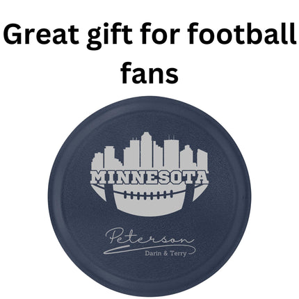 Personalized Minnesota Football Cake Pan: Engraved Aluminum Baking Gift