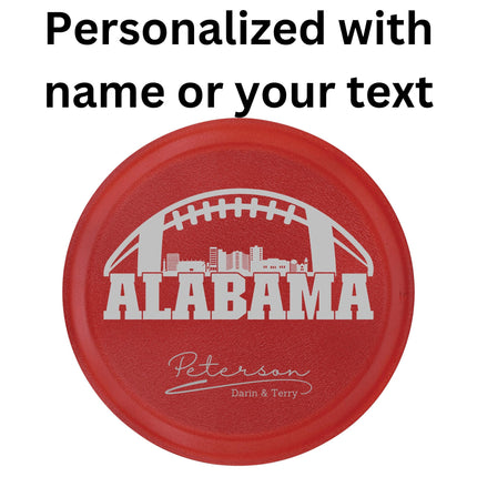 Personalized Alabama Football Cake Pan & Pie Tin – Custom Powder-Coated Aluminum Baking Gift for Fans
