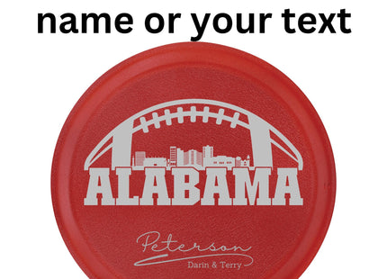Personalized Alabama Football Baking Pan: Engraved Cake Pan with Lid