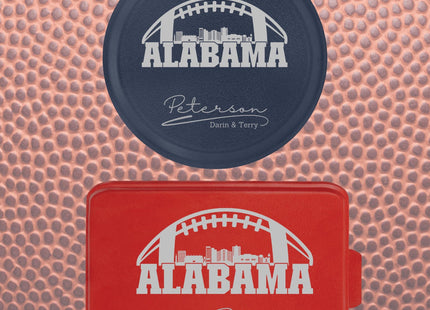 Personalized Alabama Football Cake Pan & Pie Tin – Custom Powder-Coated Aluminum Baking Gift for Fans