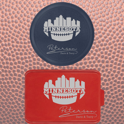 Minnesota Football Custom Personalized Aluminum Baking Pans and Pie Tins.