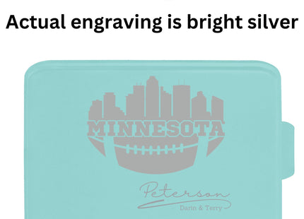 Personalized Minnesota Football Cake Pan: Engraved Aluminum Baking Gift