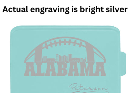 Personalized Alabama Football Cake Pan & Pie Tin – Custom Powder-Coated Aluminum Baking Gift for Fans