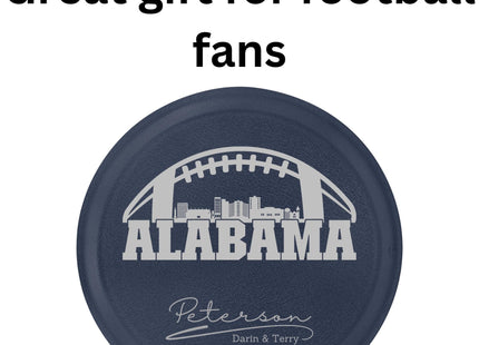 Personalized Alabama Football Baking Pan: Engraved Cake Pan with Lid