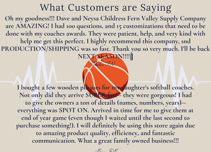 Personalized Basketball Coach Plaque: Custom Team Photo Gift