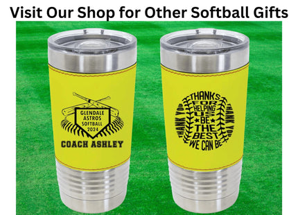 Personalized Softball Coach Plaque: Team Photo Keepsake, End of Season Gift