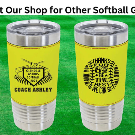 Personalized Softball Coach Plaque: Team Photo Keepsake, End of Season Gift