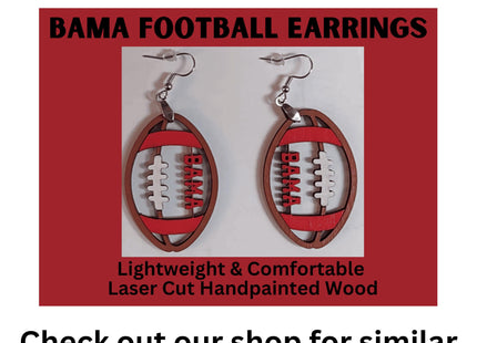 Personalized Alabama Football Cutting Board: Acacia Wood Cheese Board