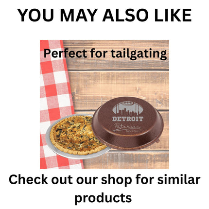 Personalized Detroit Football Cutting Board: Engraved Acacia Wood Serving Tray