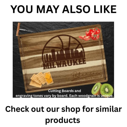 Personalized Green Bay Football Acacia Wood Cutting Board: Super Bowl Gift