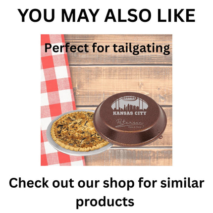 Personalized Kansas City Football Cutting Board: Engraved Acacia Wood Super Bowl Decor
