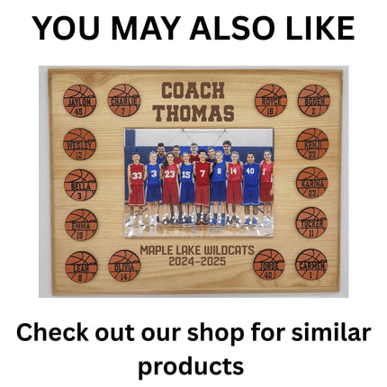 Custom Basketball Earrings With Number | Hand Painted Wood Team Earrings