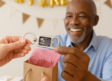 Bottle Opener Keychain, It's 5 O'Clock Everywhere, I'm Retired, Retirement Keychain Bottle Opener