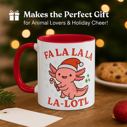 Christmas Coffee Mug – Cute Holiday Animal Designs | Corgi, Chihuahua, Capybara, Otter, Axolotl | 11oz & 15oz Ceramic Cup