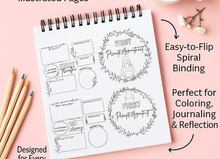 Pregnancy Gift Set | Baby Bump Milestone Flip Book + Personalized Baby’s First Christmas Ornament 2025 | Expecting Mom Baby Shower Gift