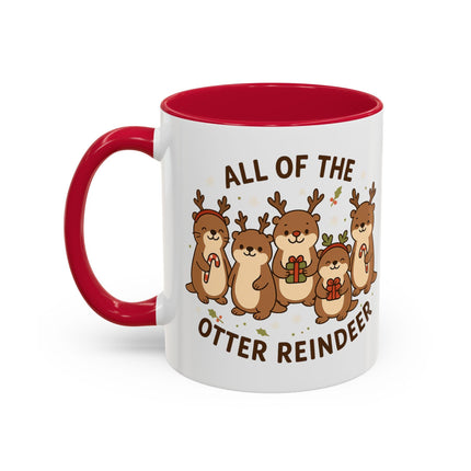 Christmas Coffee Mug – Cute Holiday Animal Designs | Corgi, Chihuahua, Capybara, Otter, Axolotl | 11oz & 15oz Ceramic Cup