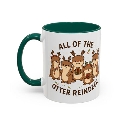Christmas Coffee Mug – Cute Holiday Animal Designs | Corgi, Chihuahua, Capybara, Otter, Axolotl | 11oz & 15oz Ceramic Cup