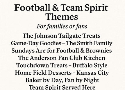 Personalized Detroit Football Cake Pan & Pie Tin – Custom Powder-Coated Aluminum Baking Gift for Fans