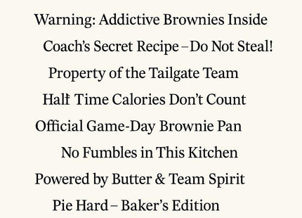 Personalized Detroit Football Cake Pan & Pie Tin – Custom Powder-Coated Aluminum Baking Gift for Fans