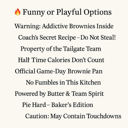 Personalized Detroit Football Cake Pan & Pie Tin – Custom Powder-Coated Aluminum Baking Gift for Fans