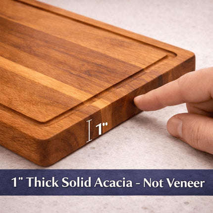 Traverse City Sailboat Cutting Board, Personalized Acacia Wood, Custom Boat Name Nautical Kitchen Decor